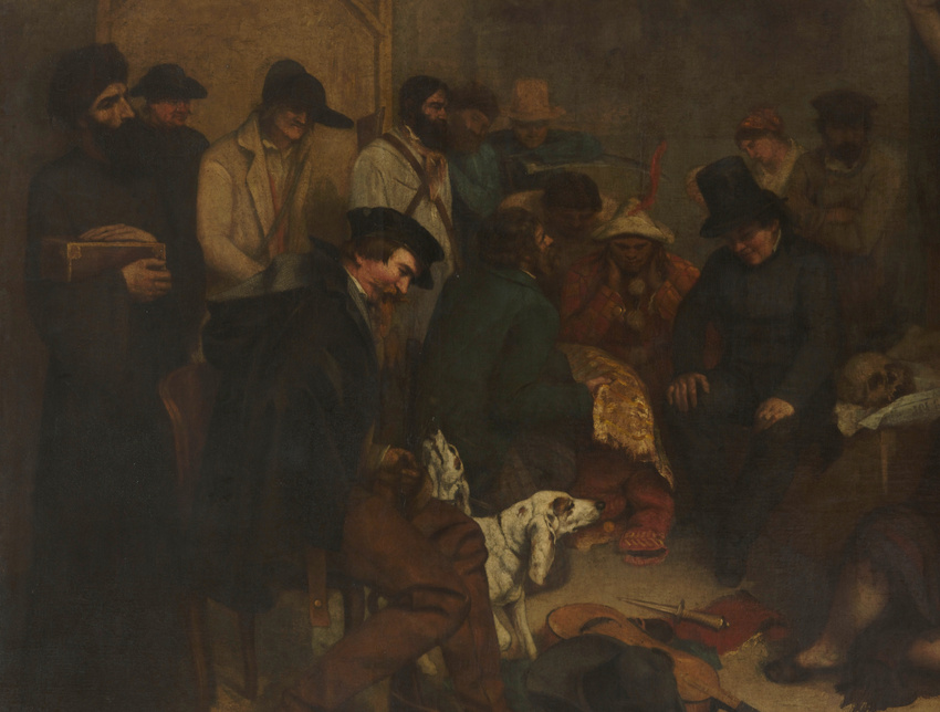 Gustave Courbet - L'Atelier du peintre