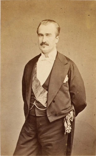 Pierre-Louis Pierson - Marquis de Moustiers, sénateur, né en 1817 mort en 1869