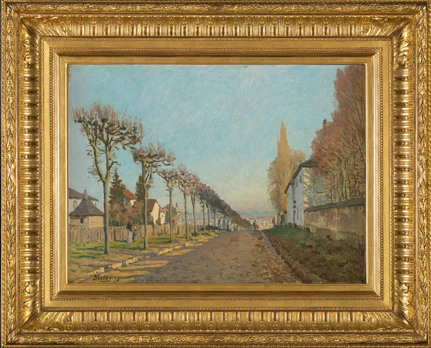 Chemin de la Machine, Louveciennes - Alfred Sisley