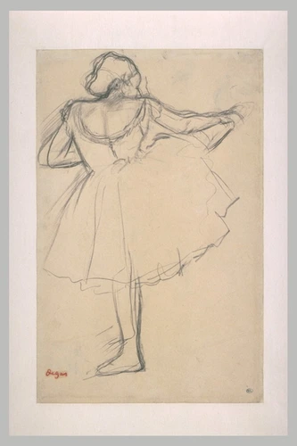 Edgar Degas - Danseuse à la barre