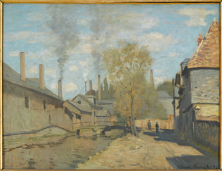 Claude Monet - Le Ruisseau de Robec