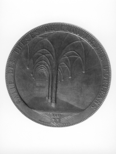 Ernest Paulin Tasset - Salle des thèses de l'Université d'Orléans