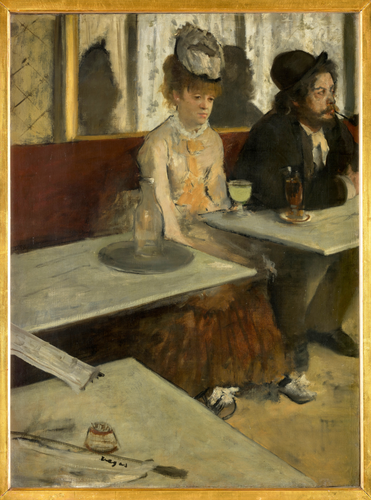 Edgar Degas - Dans un café