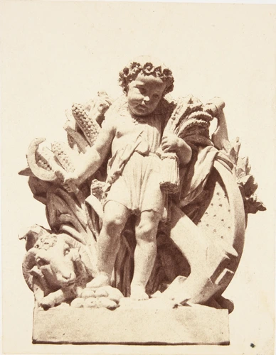 Edouard Baldus - "L'Agriculture", sculpture de Théodore Gruyère, décor du palais...