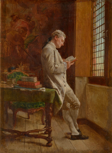 Ernest Meissonier - Le Liseur blanc
