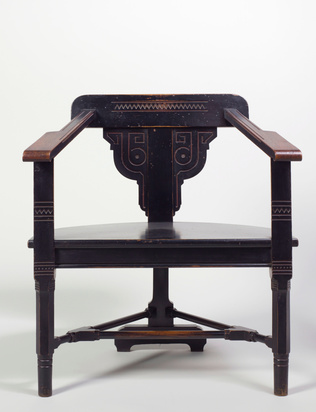 Christopher Dresser - Fauteuil modèle "Eléphant"