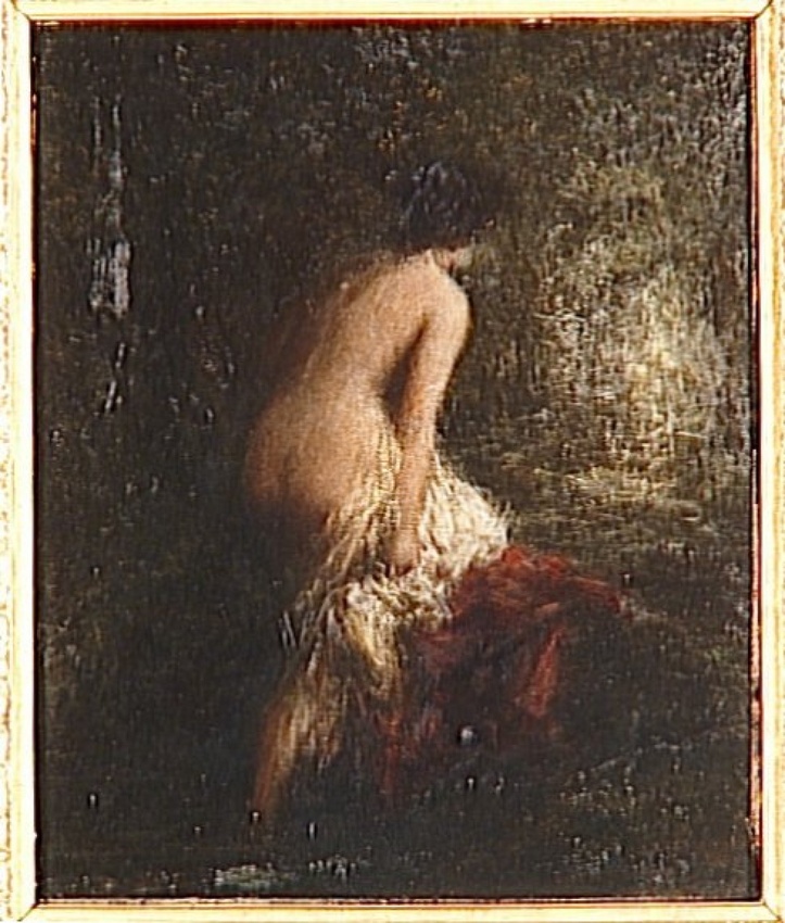 Henri Fantin-Latour - Baigneuse de dos