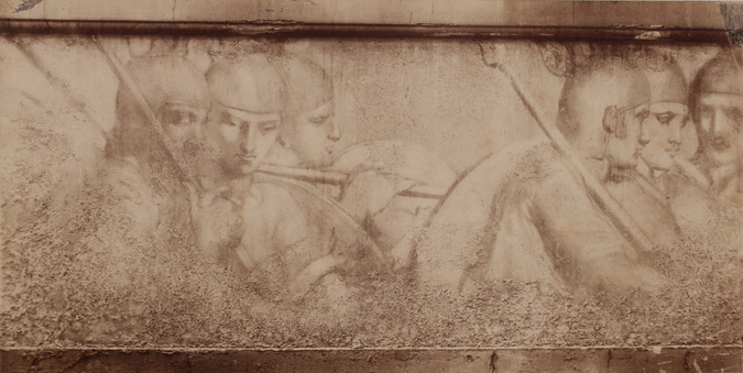 Braun, Clément & Cie - Fragment du décor de Chassériau pour le bâtiment de la Co...