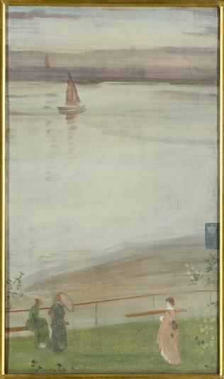 James Abbott McNeill Whistler - Variations en violet et vert