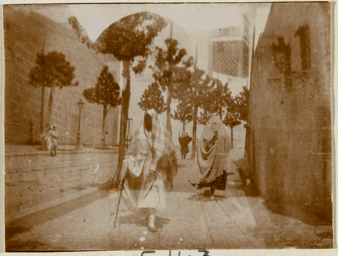 Scène de rue à Tunis - Henri Evenepoel