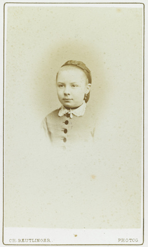 Charles Reutlinger - Jeune fille en buste