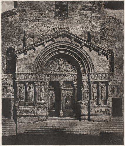 Charles Nègre - Arles. Saint-Trophime. Le portail