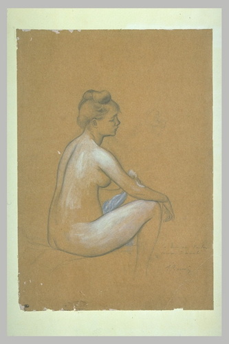 Auguste Renoir - Baigneuse assise s'essuyant les bras