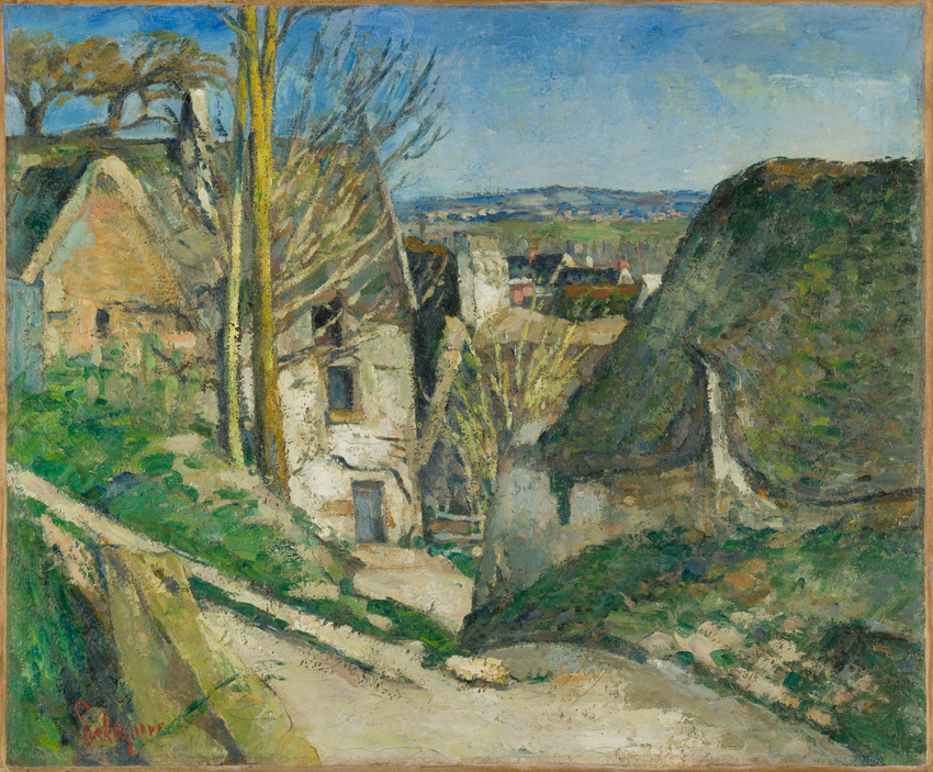 Paul Cézanne - La Maison du pendu, Auvers-sur-Oise