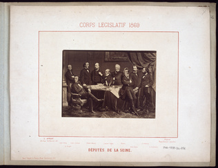 Ernest Appert - Groupe des neuf députés de la Seine