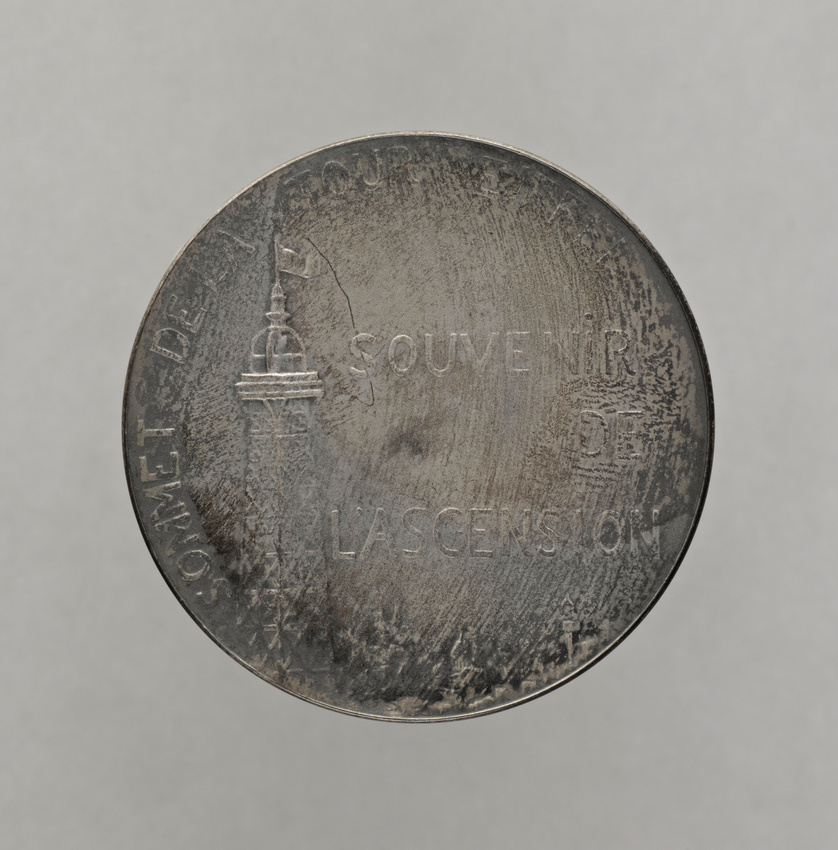 Alexandre Charpentier - Sommet de la Tour Eiffel, souvenir de l'ascension