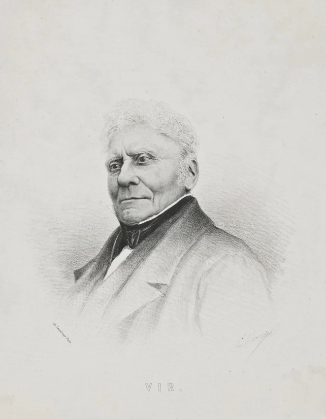 E. Vernier - Portrait de Jean-Baptiste Mollerat
