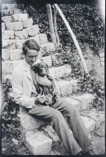 Pierre Bonnard - Jean Terrasse et Ubu à Vernon