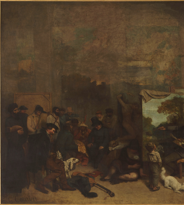 L Atelier Du Peintre Gustave Courbet Mus e D Orsay L Atelier Du Peintre Gustave Courbet Mus e D Orsay