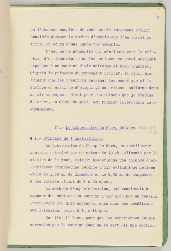 Gustave Eiffel - Biographie scientifique et industrielle. Résistance de l'air