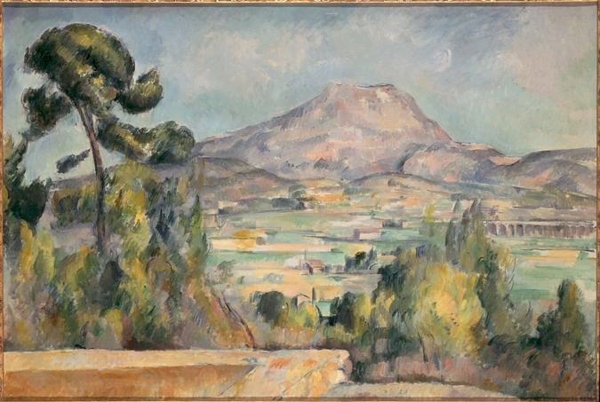 Paul Cézanne - Montagne Sainte-Victoire}