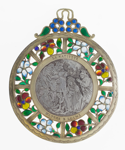 Enguerrand du Suau de la Croix - Médaille "La Nativité"