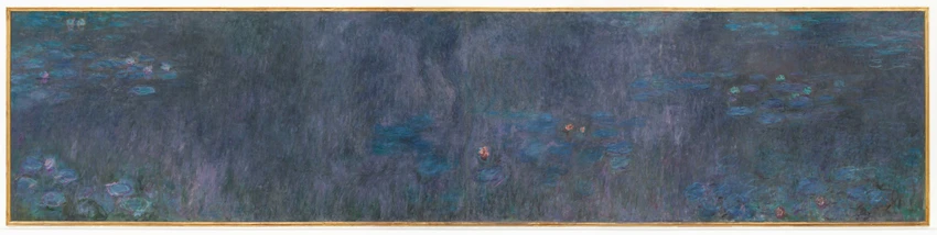 Reflets d'arbres - Claude Monet