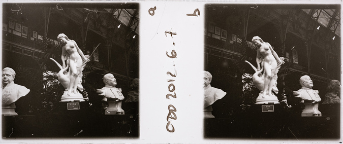 Théophile-Georges-Paul Thibault - Groupe sculpté exposé au Salon des artistes fr...