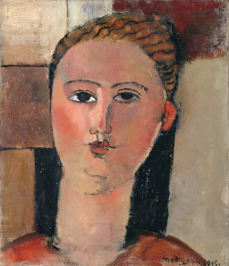 Amedeo Modigliani - Fille rousse