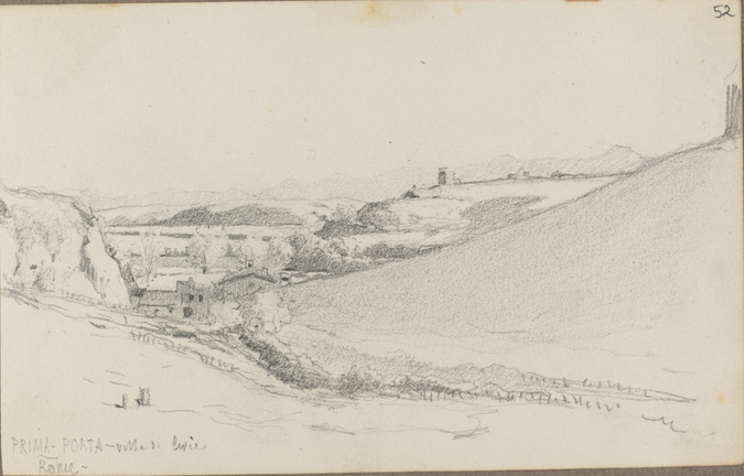 Louis Boitte - Prima porta, environs de Rome, vue générale