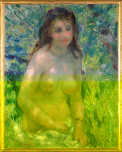 Auguste Renoir - Etude. Torse, effet de soleil