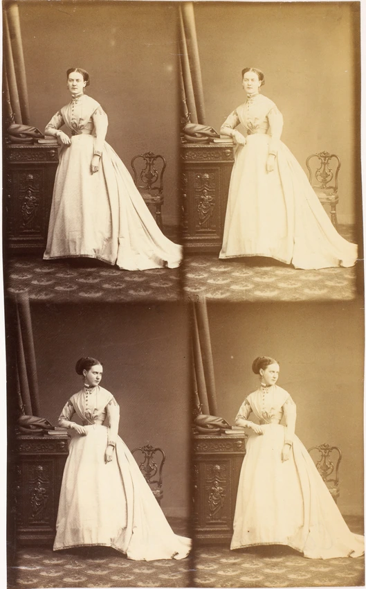 André Adolphe Eugène Disdéri - Mme Tamburini 1865 Mme Cavendish 1867