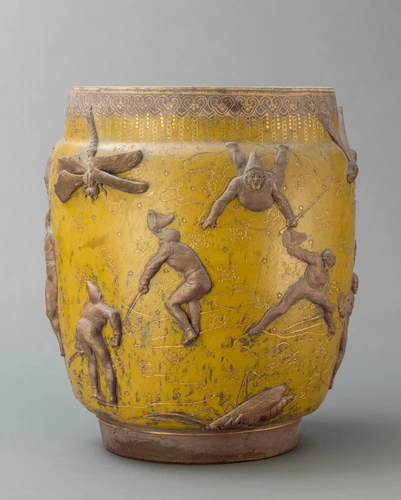 Ernest Chaplet - Cache-pot
