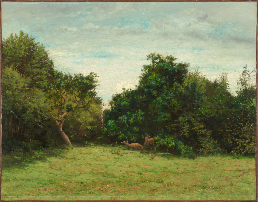 Antoine Chintreuil - Le Bosquet aux chevreuils