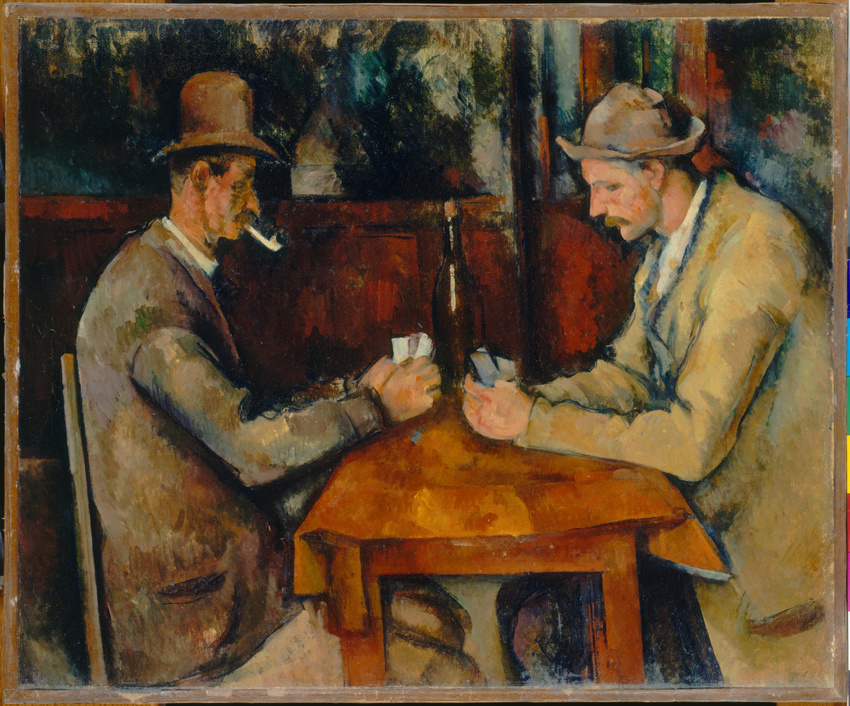 Paul Cézanne - Les Joueurs de cartes
