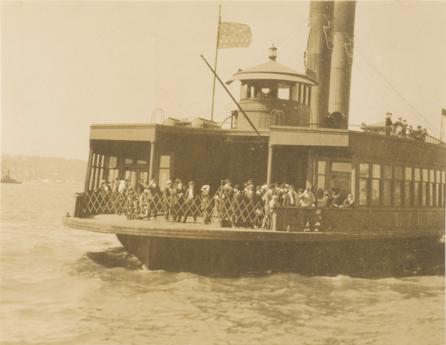 Paul Burty Haviland - Bateau avec des voyageurs