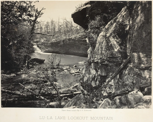 George N. Barnard - Lu-La Lake Look out Mountain