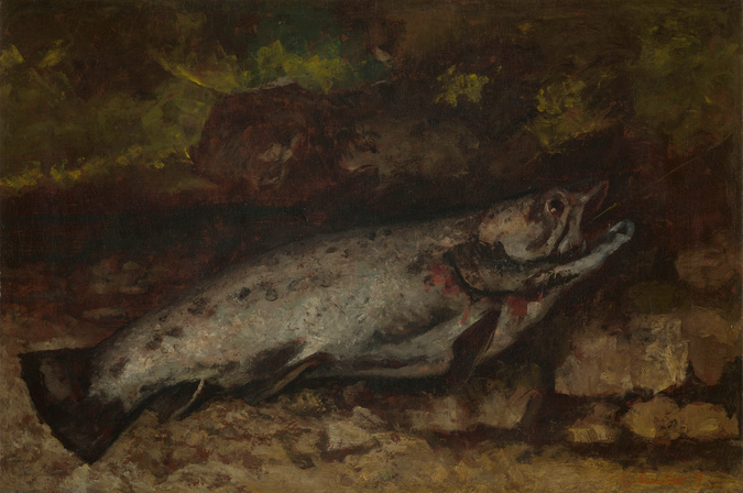 Gustave Courbet - La Truite