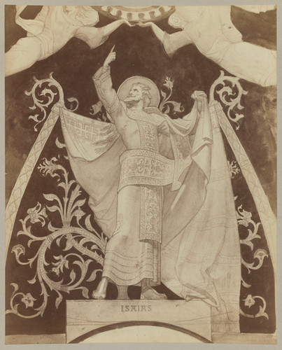 D. Freuler - Lyon, église Saint-Martin d'Ainay, photographie d'une étude prépara...