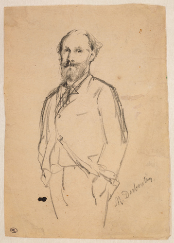 Marcellin Desboutin - Portrait d'Edouard Manet