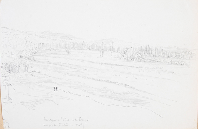 Victor Ruprich-Robert - Montagnes de Thiers ou du Forez, vue prise des Célestins...