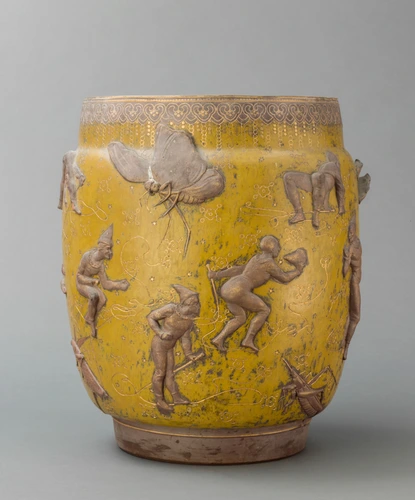 Ernest Chaplet - Cache-pot