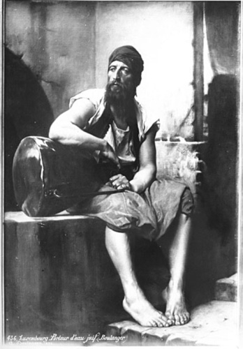 Gustave Boulanger - Porteur d'eau juif, souvenir du vieil Alger