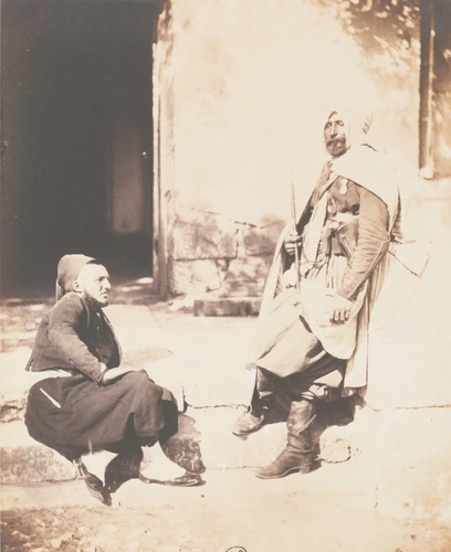 Roger Fenton - Zouave and Spahi Attendants of Marechal Pelissier