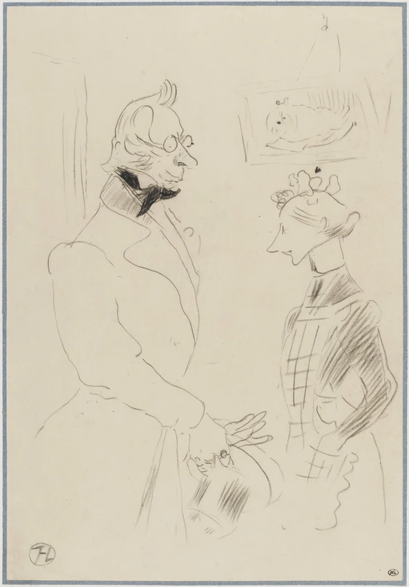 Henri de Toulouse-Lautrec - La visite du docteur