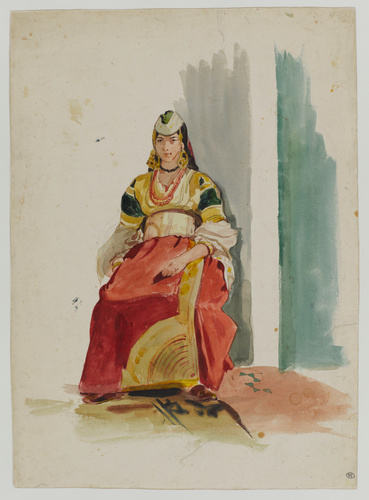 Alfred Dehodencq - Juive assise