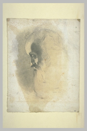 Tête de jeune femme, de profil à gauche - Odilon Redon | Musée d'Orsay