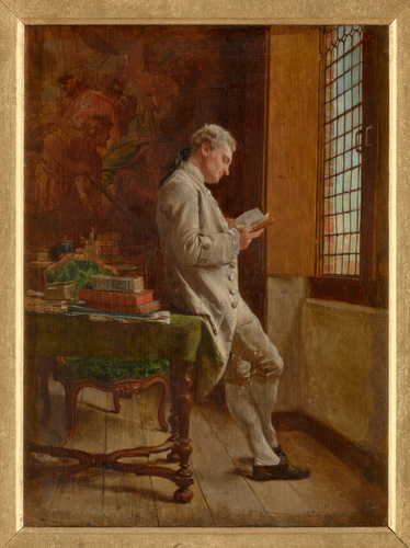 Ernest Meissonier - Le Liseur blanc