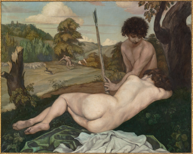 Emile Bernard - Le Repos du berger