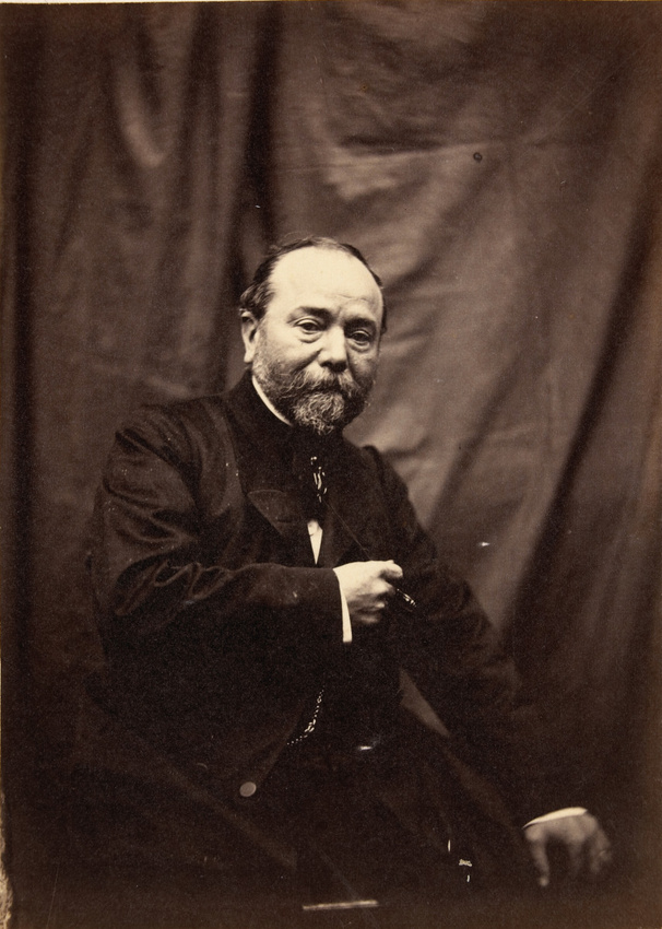 Achille Bonnuit - Homme barbu assis